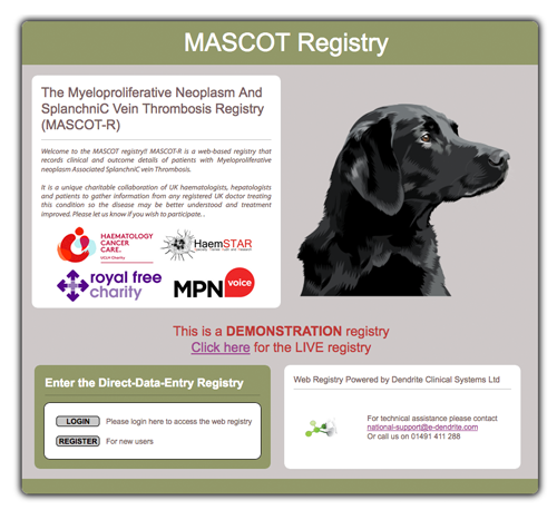 MASCOT Registry
